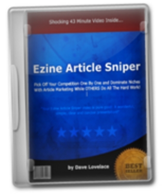 Product picture Ezine Article Sniper