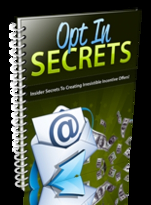 Product picture Opt In Secrets