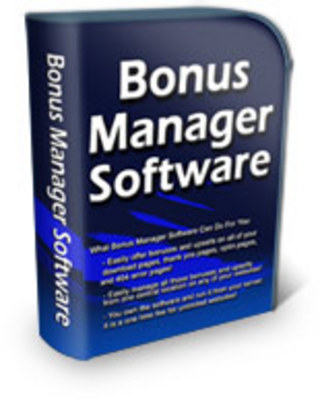 Product picture Bonus Manager Software