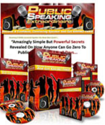 Product picture Public Speaking Extraordinaire