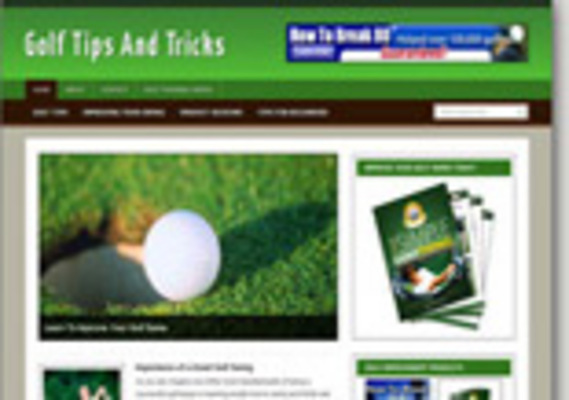 Product picture Golf Niche Blog