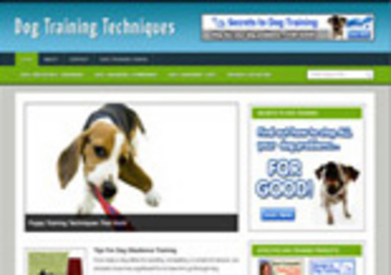 Product picture Dog Training Niche Blog