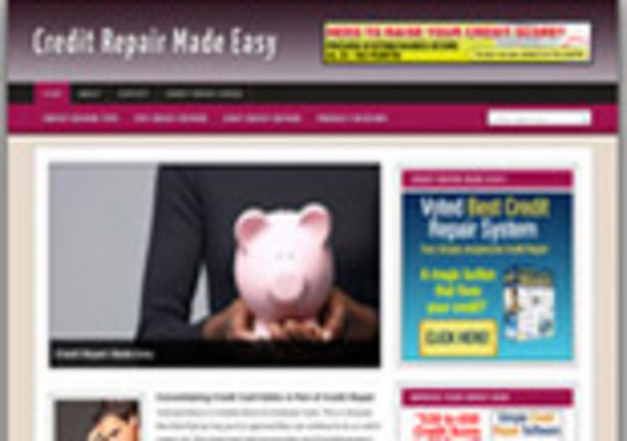 Product picture Credit Repair Niche Blog